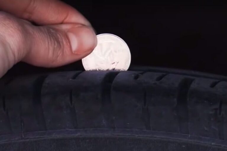 Here’s how you can use a coin to check whether you need to replace your car tyres