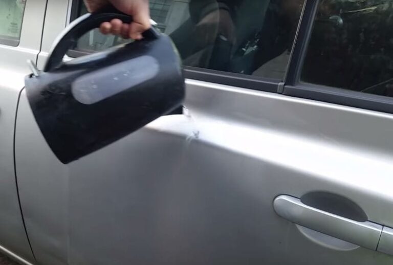 Thanks to this ingenious trick with boiling water you can do this for your car